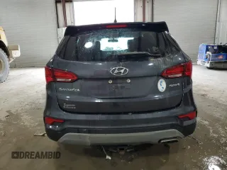 2018 Hyundai Santa Fe 2.4L with VIN 5XYZT3LB3JG571720, listed as a Copart auction lot 43942375 with 108,435 mi miles and Salvage title. Bid and sale history available at DreamBid. Image 6.