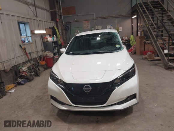 2023 Nissan LEAF SV Plus z VIN 1N4CZ1CV0PC563256, wystawiony jako IAAI lot #41138436 z przebiegiem 24 399 mil mil oraz . Historia ofert i sprzedaży dostępna na DreamBid. Obrazek 12.