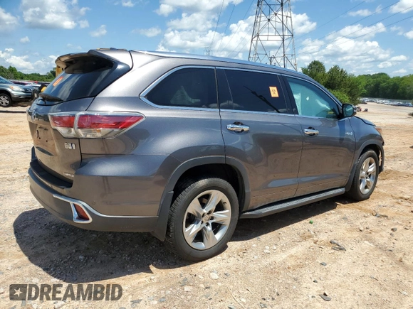 2015 Toyota Highlander Limited с VIN 5TDDCRFH6FS011570, выставлен на аукционе Copart как лот 56651285 с пробегом 91 983 миль миль и Списание • Salvage title. История ставок и продаж доступна на DreamBid. Изображение 3.