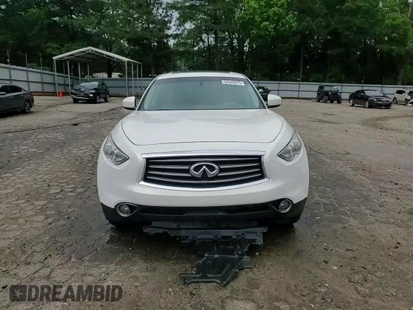 2013 Infiniti FX with VIN JN8CS1MWXDM173538, listed as a Copart auction lot 59340875 with 155,731 mi miles and Salvage title. Bid and sale history available at DreamBid. Image 14.