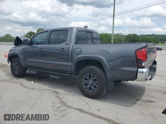 2022 Toyota Tacoma SR with VIN 3TYAX5GN9NT038043, listed as a Copart auction lot 55555025 with 31,648 mi miles and Salvage title. Bid and sale history available at DreamBid. Image 2.