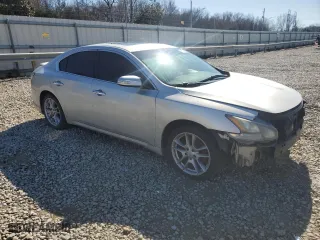 2014 Nissan Maxima 3.5 SV w/Premium Pkg with VIN 1N4AA5AP9EC493487, listed as a Copart auction lot 45103685 with 0 mi miles and Salvage Title. Bid and sale history available at carsss.com. Image 4.