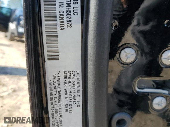2021 Dodge Challenger R/T Scat Pack z VIN 2C3CDZFJ7MH502872, wystawiony jako Copart lot #56115325 z przebiegiem 73 652 mil mil oraz Szkoda całkowita • Salvage title. Historia ofert i sprzedaży dostępna na DreamBid. Obrazek 12.