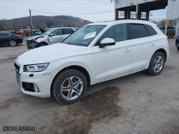 2018 Audi Q5 Premium Plus with VIN WA1BNAFY2J2223346, listed as a IAAI auction lot 41640213 with 100,540 mi miles. Bid and sale history available at carsss.com. Image 2.