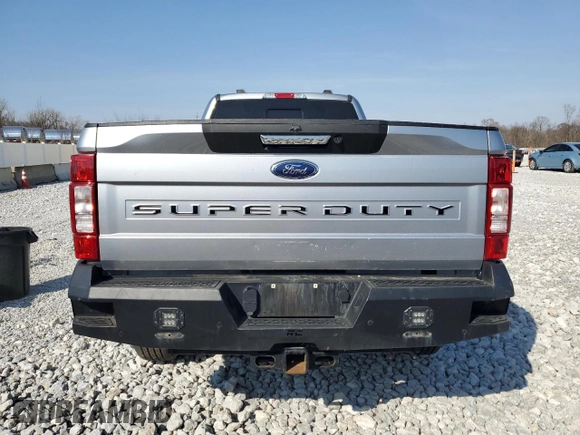 2022 Ford F-350 XL with VIN 1FT8W3BT0NEF02513, listed as a Copart auction lot 48877055 with 53,030 mi miles and Salvage Title. Bid and sale history available at DreamBid. Image 6.