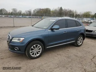 2017 Audi Q5 Premium with VIN WA1C2AFP2HA046513, listed as a Copart auction lot 53826215 with 105,426 mi miles and Clean Title. Bid and sale history available at carsss.com. Image 1.