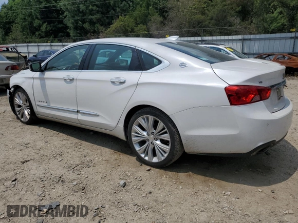 2018 Chevrolet Impala Premier with VIN 2G1125S32J9107778, listed as a Copart auction lot 63850775 with 231,406 mi miles and Salvage title. Bid and sale history available at DreamBid. Image 2.