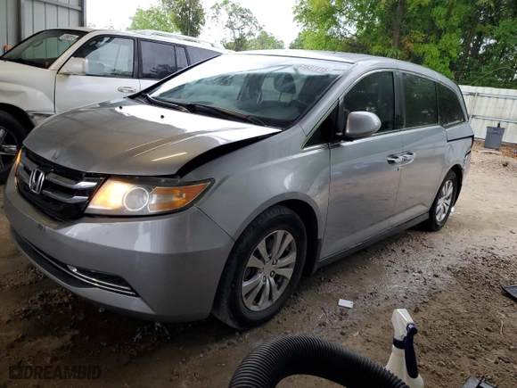 2016 Honda Odyssey EX-L with VIN 5FNRL5H64GB143629, listed as a Copart auction lot 51937415 with 113,880 mi miles and Salvage Title. Bid and sale history available at carsss.com. Image 1.