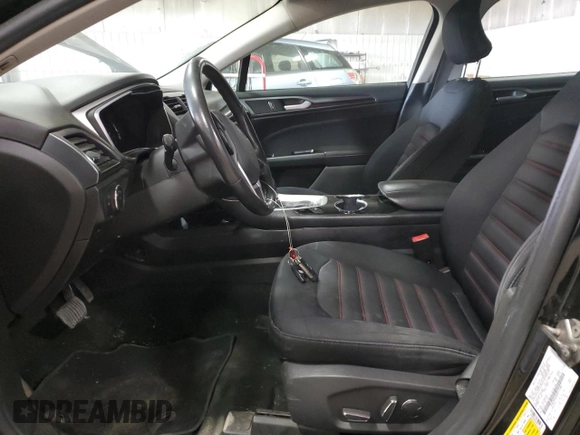 2016 Ford Fusion SE with VIN 3FA6P0HDXGR312386, listed as a Copart auction lot 59877245 with 148,247 mi miles and Salvage title. Bid and sale history available at DreamBid. Image 7.
