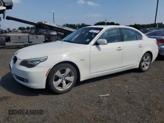 2008 BMW 5 Series 528xi with VIN WBANV13588BZ45215, listed as a Copart auction lot 50780955 with 152,380 mi miles and Non Repairable. Bid and sale history available at carsss.com. Image 1.
