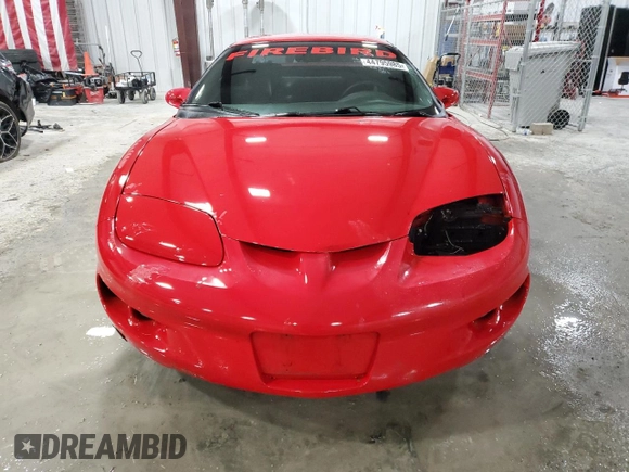 2002 Pontiac Firebird Firebird with VIN 2G2FS22K722137649, listed as a Copart auction lot 44795985 with 92,573 mi miles and Salvage title. Bid and sale history available at DreamBid. Image 5.