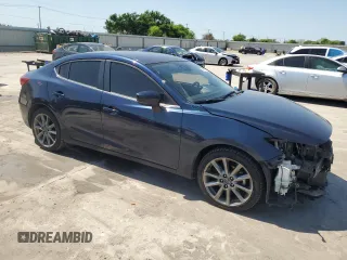 2018 Mazda 3 Touring with VIN 3MZBN1V35JM273966, listed as a Copart auction lot 52577955 with 39,962 mi miles and Salvage Title. Bid and sale history available at carsss.com. Image 4.