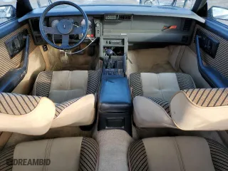 1984 Chevrolet Camaro Z28 Sport with VIN 1G1AP87G7EL175104, listed as a Copart auction lot 86895534 with 27,874 mi miles and Salvage Title. Bid and sale history available at carsss.com. Image 8.