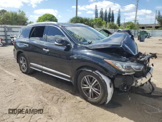 2018 Infiniti QX60 with VIN 5N1DL0MN7JC511067, listed as a Copart auction lot 52675264 with Not Provided miles and Non Repairable. Bid and sale history available at carsss.com. Image 4.