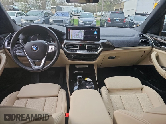 2022 BMW X3 xDrive30i with VIN 5UX53DP09N9N32178, listed as a Copart auction lot 54096015 with 15,970 mi miles and Clean Title. Bid and sale history available at DreamBid. Image 9.