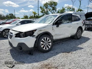 2018 Subaru Outback Touring z VIN 4S4BSETC1J3342607, wystawiony jako Copart lot #63778805 z przebiegiem Nie podano mil oraz Szkoda całkowita • Salvage title. Historia ofert i sprzedaży dostępna na DreamBid. Obrazek 1.