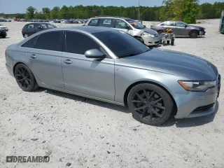 2013 Audi A6 3.0T Premium Plus with VIN WAUGGAFC4DN029105, listed as a Copart auction lot 53358765 with 221,702 mi miles and Clean Title. Bid and sale history available at carsss.com. Image 4.