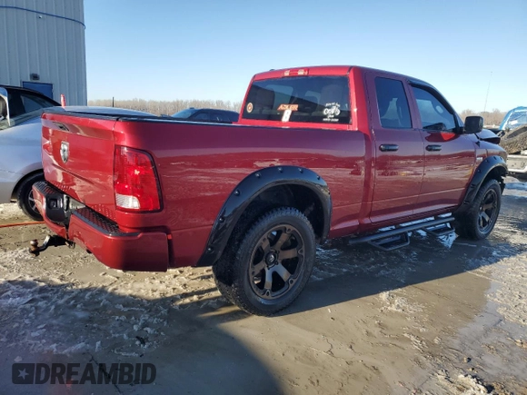 2015 Ram 1500 Tradesman z VIN 1C6RR7FT9FS616971, wystawiony jako Copart lot #45680095 z przebiegiem 161 234 mil mil oraz Szkoda całkowita • Salvage title. Historia ofert i sprzedaży dostępna na DreamBid. Obrazek 3.