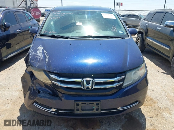 2015 Honda Odyssey EX-L with VIN 5FNRL5H6XFB123366, listed as a IAAI auction lot 42037807 with 141,135 mi miles and . Bid and sale history available at DreamBid. Image 12.