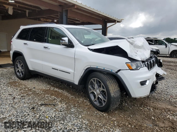 2020 Jeep Grand Cherokee Limited with VIN 1C4RJEBGXLC160837, listed as a Copart auction lot 58573265 with 44,611 mi miles and Salvage title. Bid and sale history available at DreamBid. Image 4.
