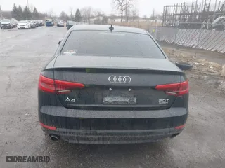 2017 Audi A4 Premium with VIN WAUANAF44HN008104, listed as a IAAI auction lot 41715805 with 130,254 mi miles. Bid and sale history available at carsss.com. Image 16.