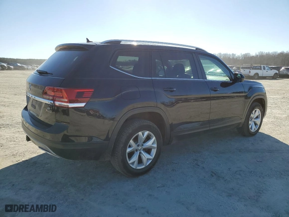 2019 Volkswagen Atlas 3.6L V6 SE with VIN 1V2LR2CA1KC521344, listed as a Copart auction lot 41410505 with NaN miles and Salvage Title. Bid and sale history available at carsss.com. Image 3.