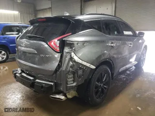 2017 Nissan Murano SL with VIN 5N1AZ2MH8HN151846, listed as a Copart auction lot 51273785 with 93,768 mi miles and Salvage Title. Bid and sale history available at carsss.com. Image 3.