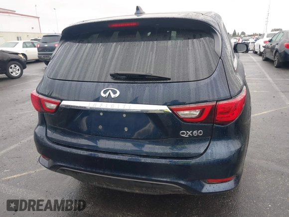 2019 Infiniti QX60 LUXE with VIN 5N1DL0MN1KC512944, listed as a IAAI auction lot 41515162 with 60,090 mi miles. Bid and sale history available at carsss.com. Image 16.