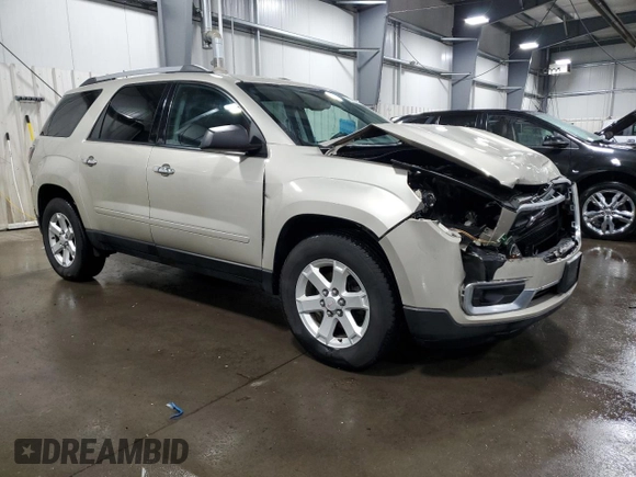 2013 GMC Acadia SLE with VIN 1GKKRPKD0DJ189602, listed as a Copart auction lot 50529855 with 141,500 mi miles and Salvage Title. Bid and sale history available at DreamBid. Image 4.