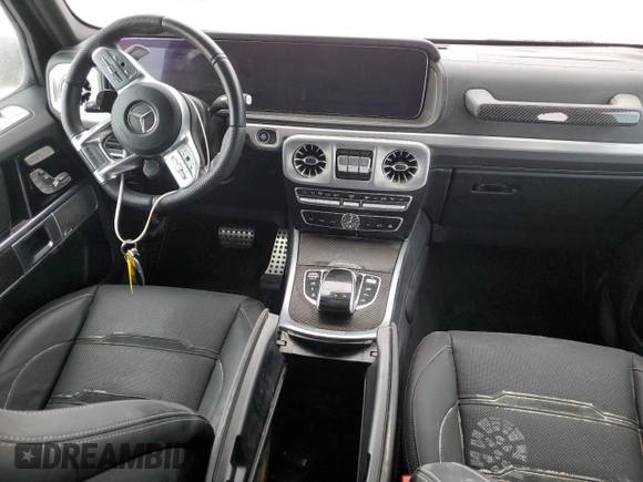 2024 Mercedes-Benz G 63 AMG with VIN W1NYC7HJ2RX513229, listed as a Copart auction lot 74928354 with Not Provided miles and Non Repairable. Bid and sale history available at DreamBid. Image 8.