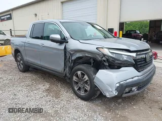 2019 Honda Ridgeline RTL-E with VIN 5FPYK3F75KB019660, listed as a IAAI auction lot 42548495 with 55,969 mi miles and . Bid and sale history available at DreamBid. Image 1.