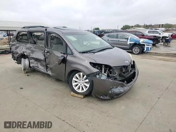 2013 Toyota Sienna XLE AAS with VIN 5TDYK3DC1DS290819, listed as a Copart auction lot 50913185 with 108,765 mi miles and Non Repairable. Bid and sale history available at carsss.com. Image 15.
