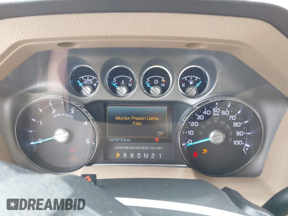2012 Ford F-250 XL with VIN 1FT7W2BT2CEB39005, listed as a IAAI auction lot 42135189 with 187,973 mi miles and . Bid and sale history available at DreamBid. Image 7.