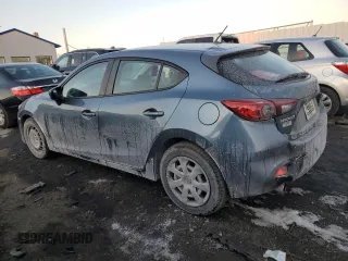 2014 Mazda 3 i Sport with VIN JM1BM1K76E1214392, listed as a Copart auction lot 42334585 with 165,202 mi miles and Salvage Title. Bid and sale history available at DreamBid. Image 2.