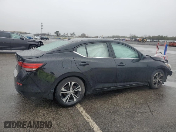 2020 Nissan Sentra SV with VIN 3N1AB8CVXLY283279, listed as a Copart auction lot 49406865 with Not Provided miles and Salvage Title. Bid and sale history available at DreamBid. Image 3.