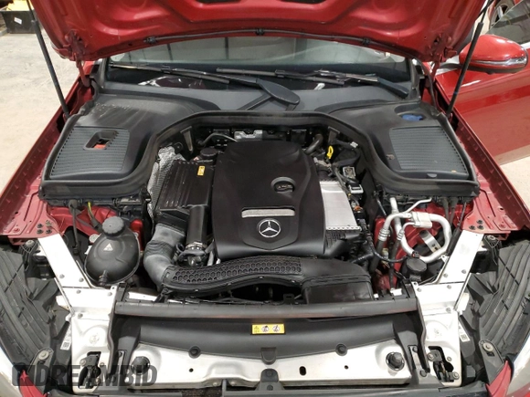 2017 Mercedes-Benz GLC with VIN WDC0G4KB6HF144592, listed as a Copart auction lot 54162395 with 168,227 mi miles and Clean Title. Bid and sale history available at carsss.com. Image 12.