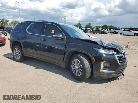 2022 Chevrolet Traverse LT Leather with VIN 1GNERHKW3NJ148616, listed as a Copart auction lot 82061894 with 47,472 mi miles and Salvage Title. Bid and sale history available at carsss.com. Image 4.