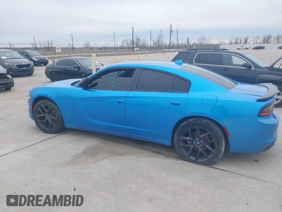 2023 Dodge Charger SXT with VIN 2C3CDXBG3PH631856, listed as a IAAI auction lot 41626032 with 23,447 mi miles. Bid and sale history available at carsss.com. Image 14.