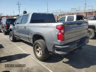 2021 Chevrolet Silverado 1500 Custom Trail Boss with VIN 1GCPYCEF5MZ430436, listed as a Copart auction lot 52027245 with 60,656 mi miles and Salvage Title. Bid and sale history available at DreamBid. Image 2.