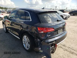 2018 Audi Q5 Premium Plus with VIN WA1BNAFY9J2135135, listed as a Copart auction lot 66545142 with 47,006 mi miles. Bid and sale history available at carsss.com. Image 3.