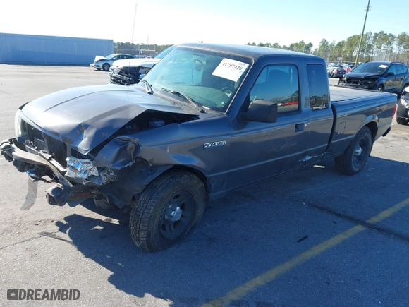 2007 Ford Ranger STX with VIN 1FTYR44U07PA02698, listed as a IAAI auction lot 41707420 with 161,489 mi miles. Bid and sale history available at carsss.com. Image 2.
