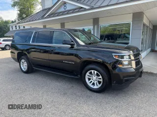 2018 Chevrolet Suburban LT with VIN 1GNSKHKC2JR110075, listed as a Copart auction lot 63143035 with 151,752 mi miles and Clean title. Bid and sale history available at DreamBid. Image 1.