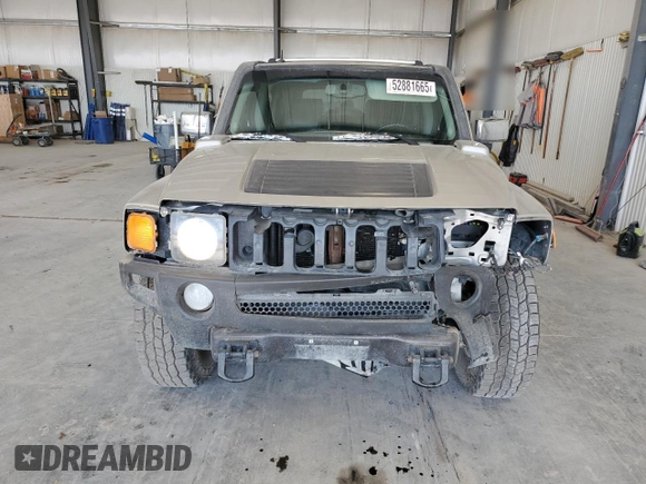 2006 Hummer H3 with VIN 5GTDN136468163620, listed as a Copart auction lot 52881665 with 170,942 mi miles and Salvage Title. Bid and sale history available at carsss.com. Image 5.