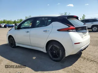2023 Nissan LEAF SV Plus with VIN 1N4CZ1CVXPC550983, listed as a Copart auction lot 58573805 with 50,673 mi miles and Salvage title. Bid and sale history available at DreamBid. Image 2.