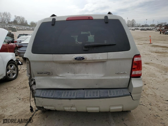 2009 Ford Escape XLT with VIN 1FMCU93G39KC49775, listed as a Copart auction lot 48070834 with 123,888 mi miles and Salvage Title. Bid and sale history available at carsss.com. Image 6.
