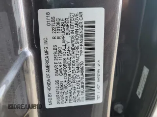2018 Acura TLX Advance with VIN 19UUB3F7XJA006760, listed as a Copart auction lot 43047455 with 30,299 mi miles and Salvage title. Bid and sale history available at DreamBid. Image 12.