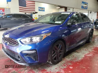 2020 Kia Forte GT-Line z VIN 3KPF34AD0LE222205, wystawiony jako Copart lot #54875765 z przebiegiem 80 619 mil mil oraz Szkoda całkowita • Salvage title. Historia ofert i sprzedaży dostępna na DreamBid. Obrazek 1.