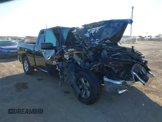 2014 Ram 1500 SLT with VIN 1C6RR6GT7ES357792, listed as a IAAI auction lot 41209153 with 1 mi miles. Bid and sale history available at carsss.com. Image 1.