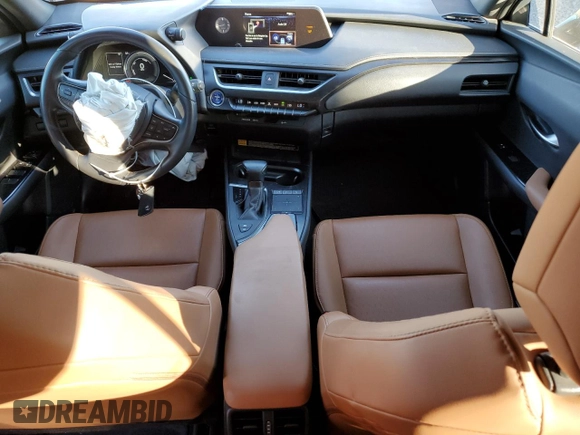 2022 Lexus UX 250h with VIN JTHX9JBHXN2055837, listed as a Copart auction lot 88178815 with 69,913 mi miles and Salvage title. Bid and sale history available at DreamBid. Image 8.