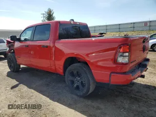 2024 Ram 1500 Big Horn z VIN 1C6SRFFT7RN195816, wystawiony jako Copart lot #52873845 z przebiegiem 10 090 mil mil oraz Szkoda całkowita • Salvage title. Historia ofert i sprzedaży dostępna na DreamBid. Obrazek 2.